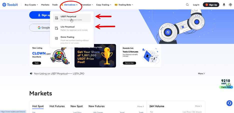 معاملات-فیوچرز-صرافی-توبیت-:-آموزش-صفر-تا-۱۰۰