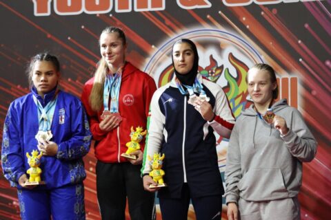 شاهکار-دختر-وزنه‌بردار-ایرانی-در-مسابقات-جهانی