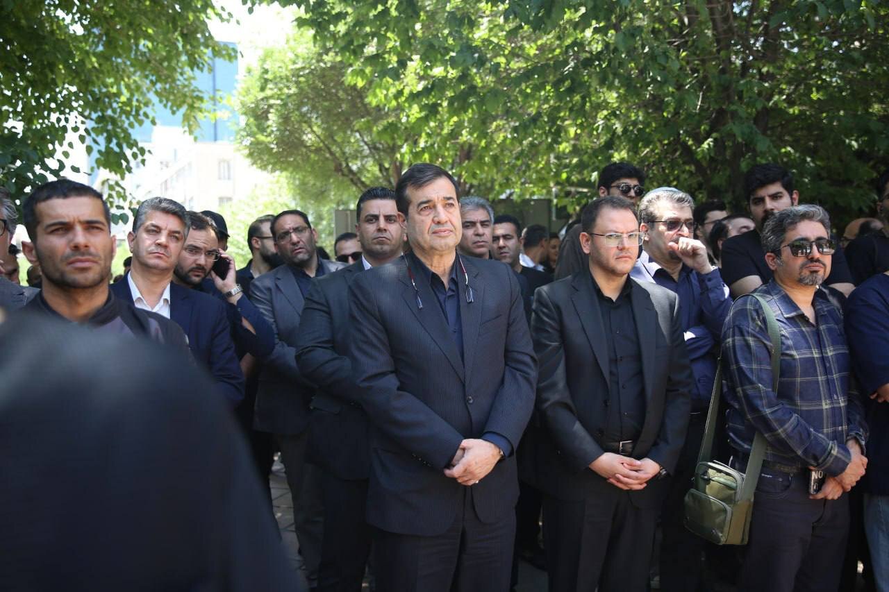 برگزاری-مراسم-تشییع-پیکر-مرحوم-حمیدرضا-درجاتی-با-حضور-وزیر-ورزش-و-جوانان