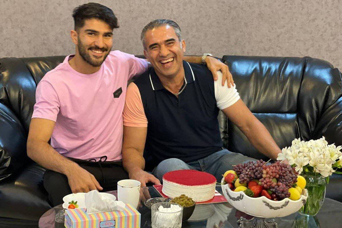 عکس|-عقاب-آسیا-بعد-از-تولدش-در-بیمارستان-بستری-شد