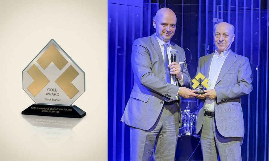 نشان-طلای-feas-برای-ششمین-سال-متوالی-به-کارگزاری-مفید-رسید