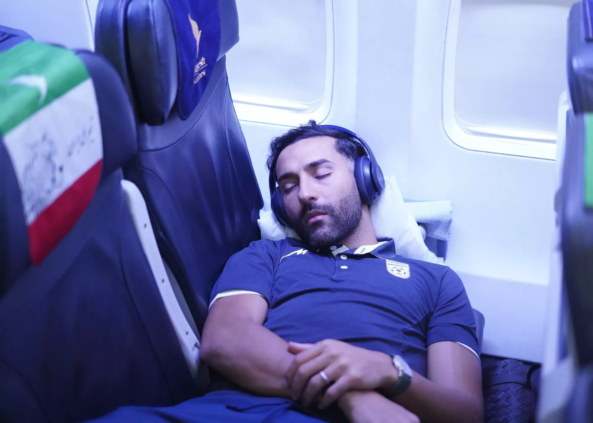 پرواز-آرام-قدوس-از-تهران-به-دوحه