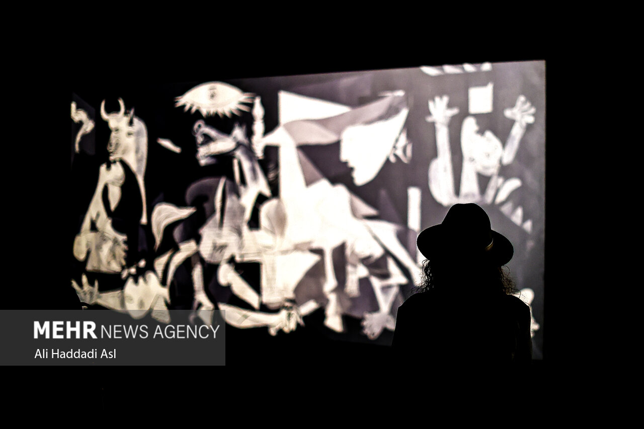 پیکاسو-در-تهران،-نسلکشی-در-غزه!