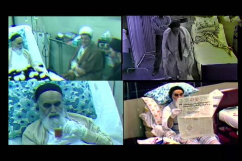 تماشای-برهه‌ای-از-زندگی-امام-خمینی-(ره)-از-دریچه-دوربین‌های-مداربسته
