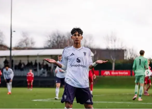 مسی-کوچک-در-تمرین-منچستریونایتد!