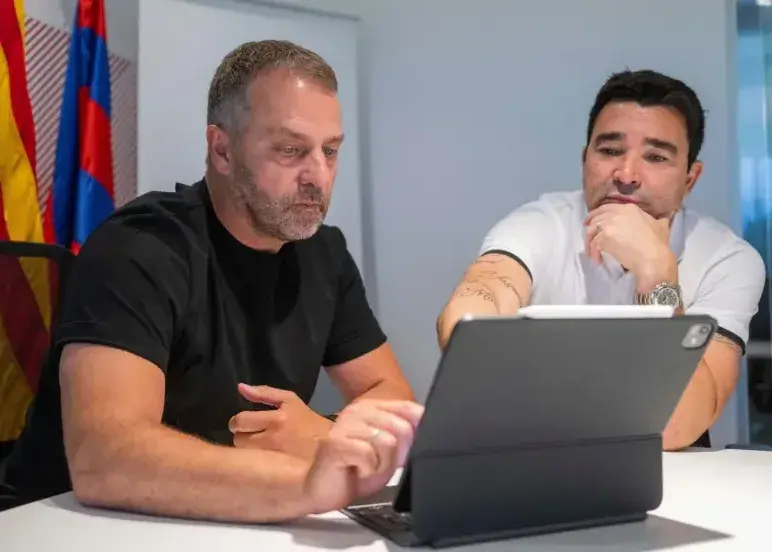 شاید-به-زودی-همه-چیز-زیر-و-رو-شود/-دکو-و-هانسی-فلیک-از-بارسلونا-می‌روند